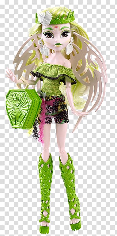 Monster High Brand Boo Students Isi Dawndancer Doll Monster High Original Ghouls Collection Toy, monster cartoon bat drawing transparent background PNG clipart