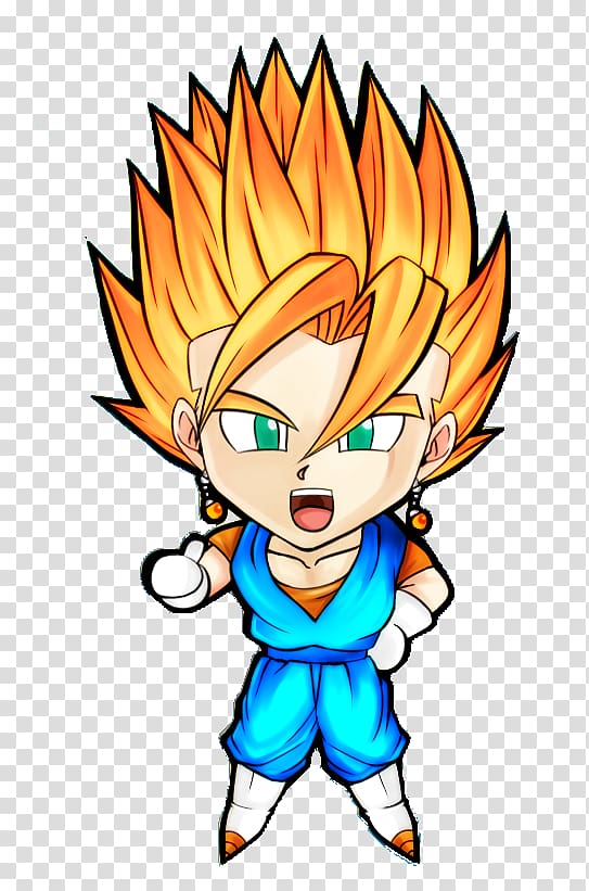 Vegeta Goku Battle Saiyan Z.io Super Saiya Chibi, goku transparent background PNG clipart