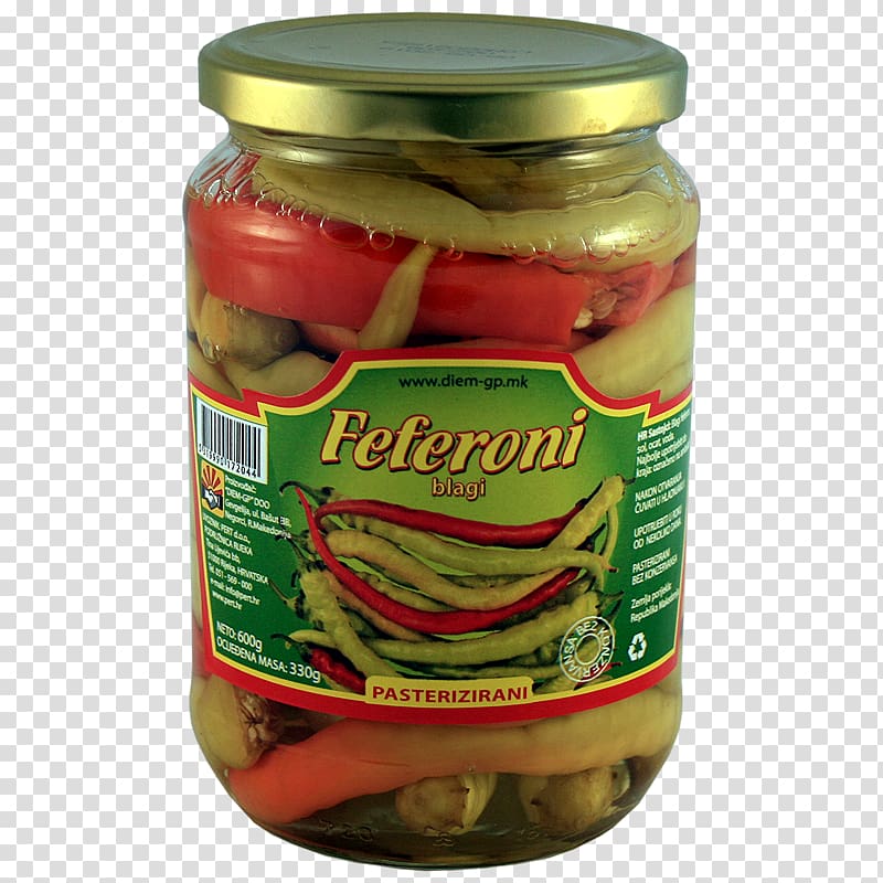 Pickled cucumber Giardiniera Vegetarian cuisine Pickling Peperoncino, crocodille transparent background PNG clipart