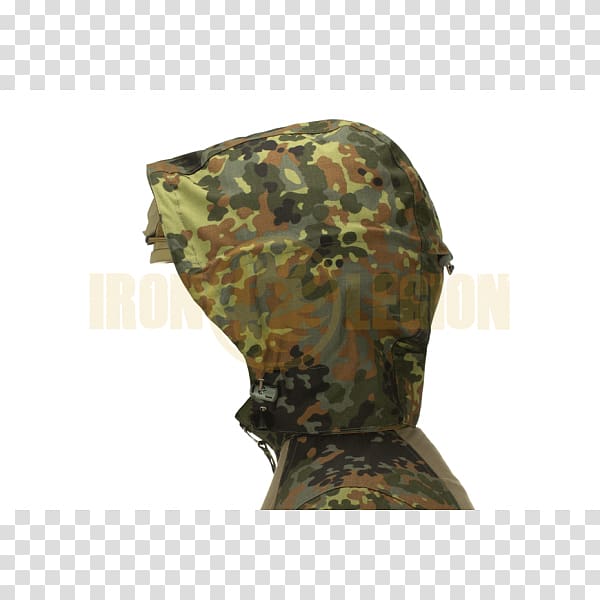 T-shirt Military camouflage Flecktarn Army Combat Shirt Hood, T-shirt transparent background PNG clipart