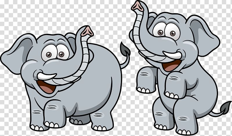 Elephant Cartoon , elephants transparent background PNG clipart