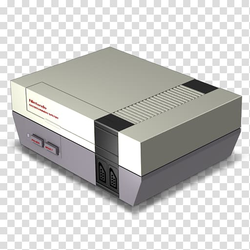 electronic device gadget electronics accessory, Nes Console, gray Nintendo Entertainment System console transparent background PNG clipart