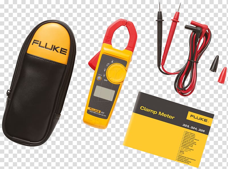 Fluke Corporation Current clamp True RMS converter Multimeter Alternating current, others transparent background PNG clipart