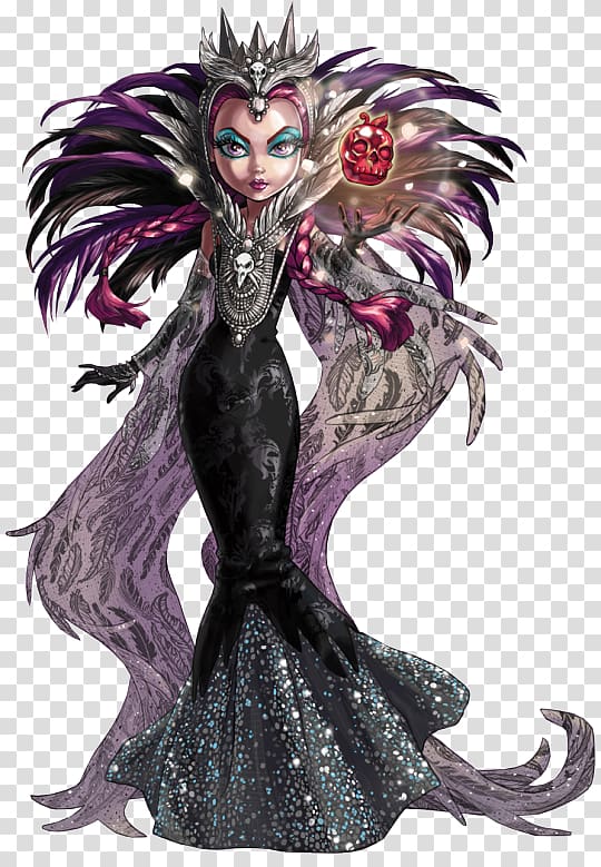 Evil Queen Once Upon a Time YouTube Ever After High Legacy Day Apple White Doll, queen transparent background PNG clipart