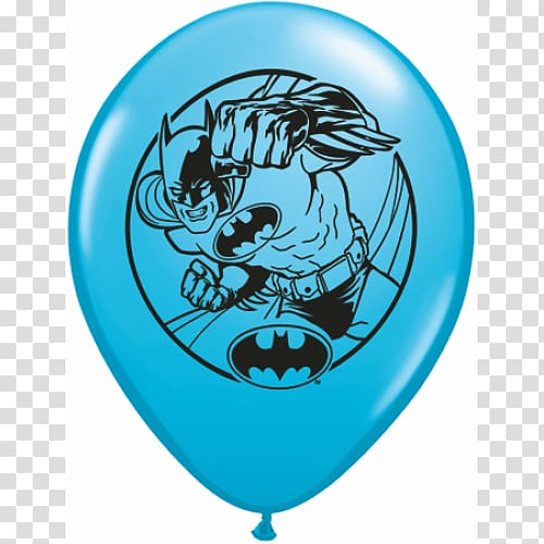 Balloon Batman Birthday Party favor, balloon transparent background PNG clipart