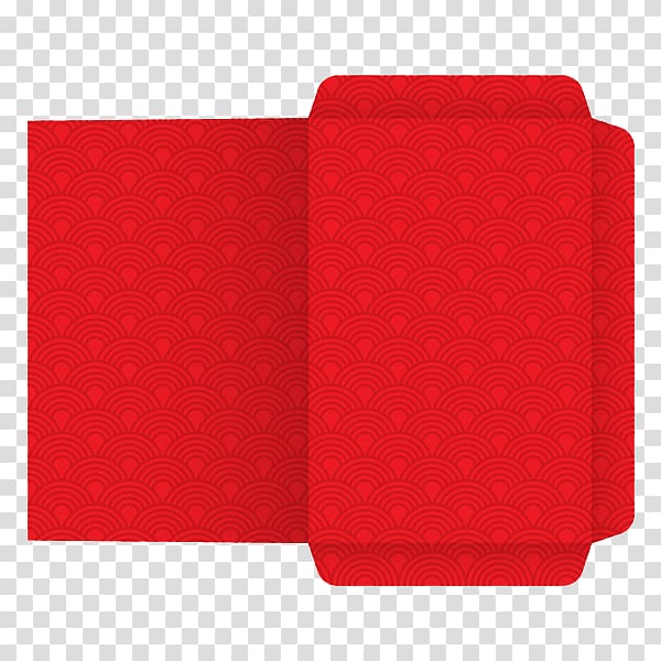 Rectangle Red, wedding blessing word red envelope transparent background PNG clipart