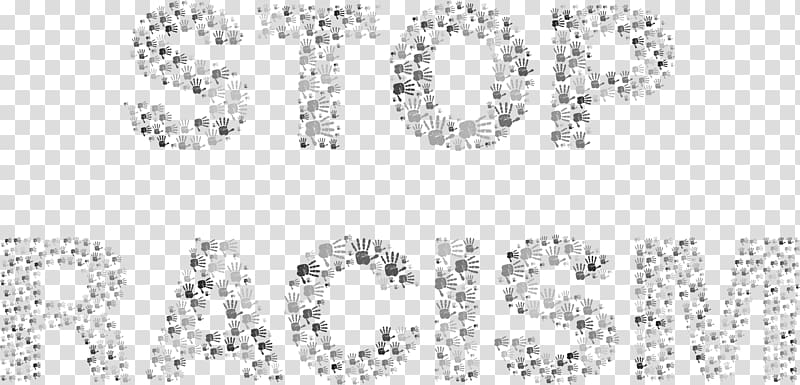 Grayscale Black and white , countdown font design transparent background PNG clipart