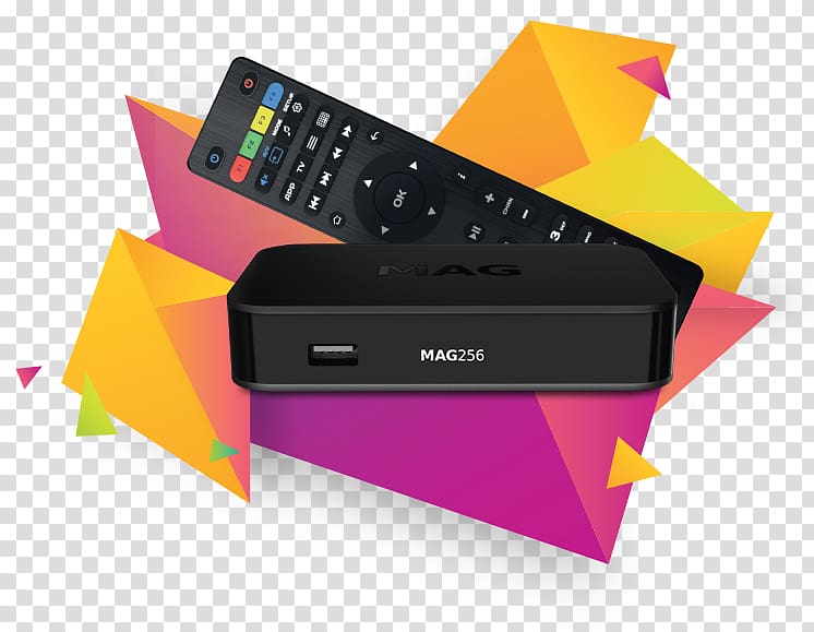 IPTV Set-top box Over-the-top media services Infomir MAG254 EASYBOX, remote  control, electronics, service, electronic Device png