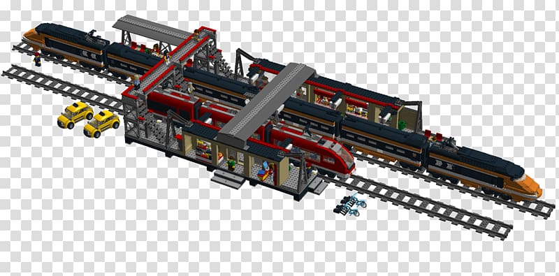LEGO 60050 City Train Station Lego City Lego Trains, train station transparent background PNG clipart