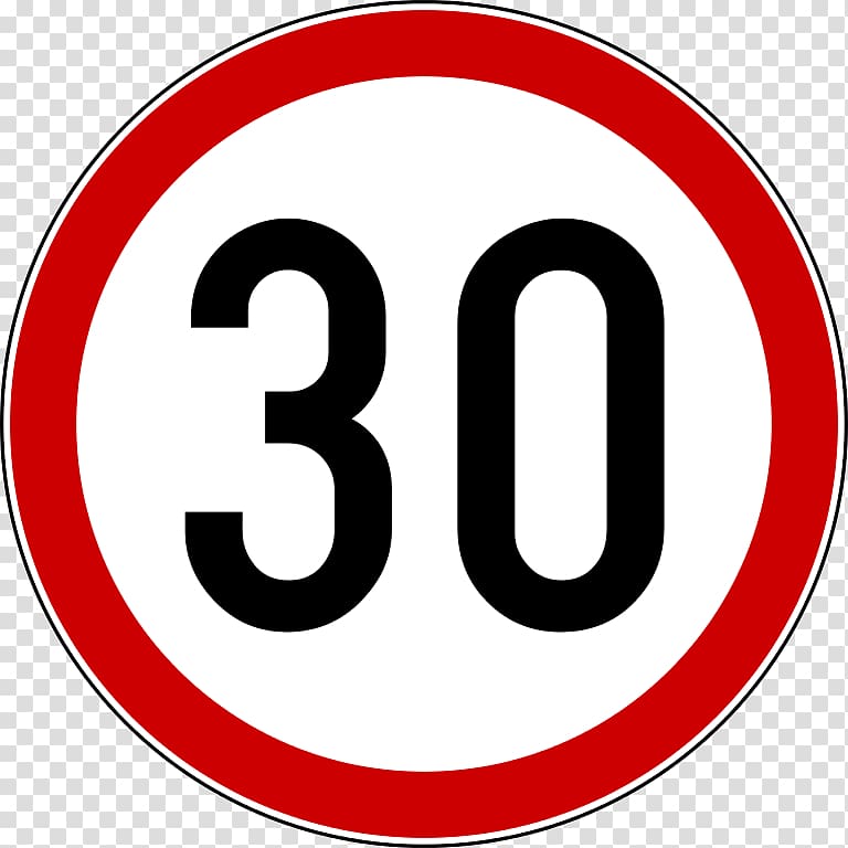Traffic sign Speed limit Road signs in the United Kingdom, regulations transparent background PNG clipart