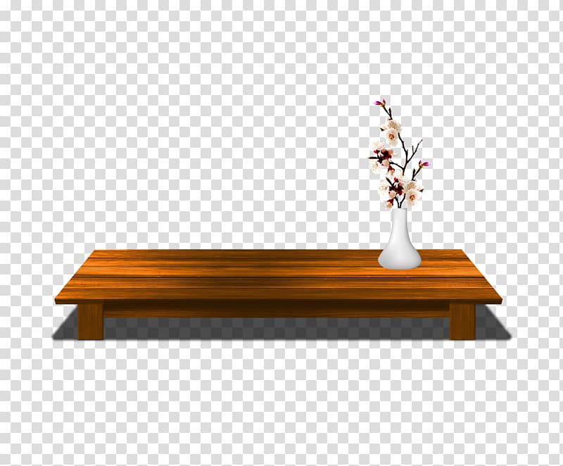 Table, Small wood long table transparent background PNG clipart