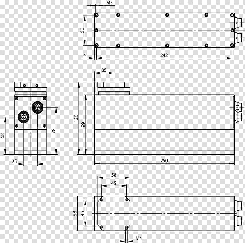 Technical drawing Sensor Load cell Measuring Scales, design transparent background PNG clipart