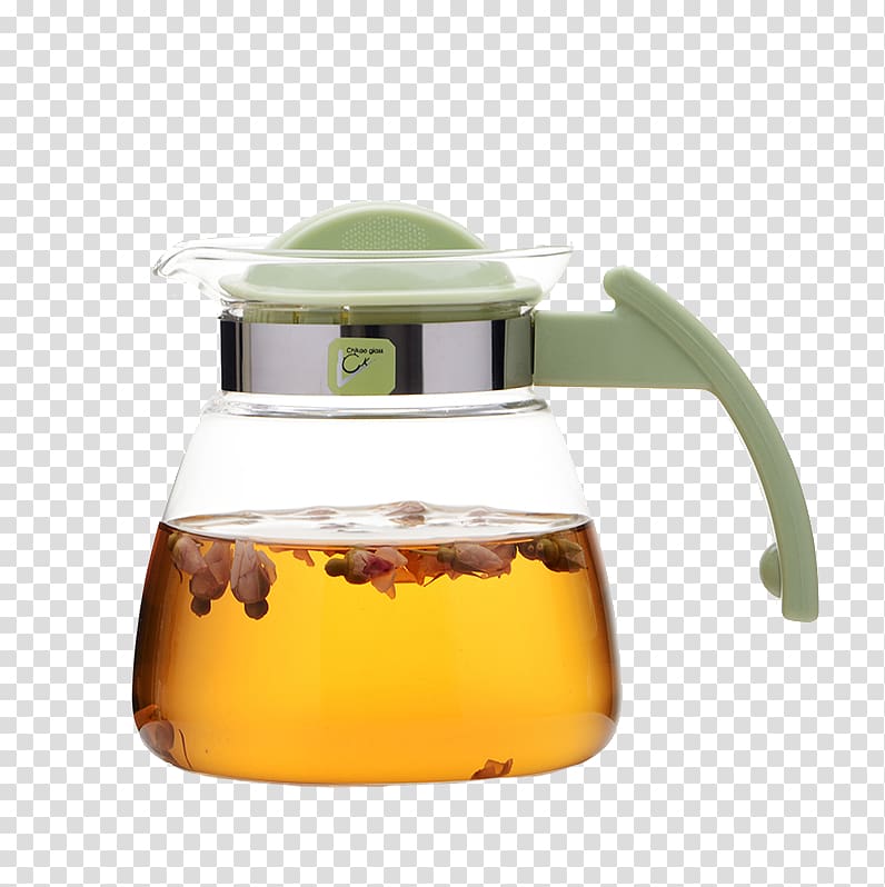 Furnace Kettle Teapot Glass Fire, Direct fire resistant glass pot transparent background PNG clipart