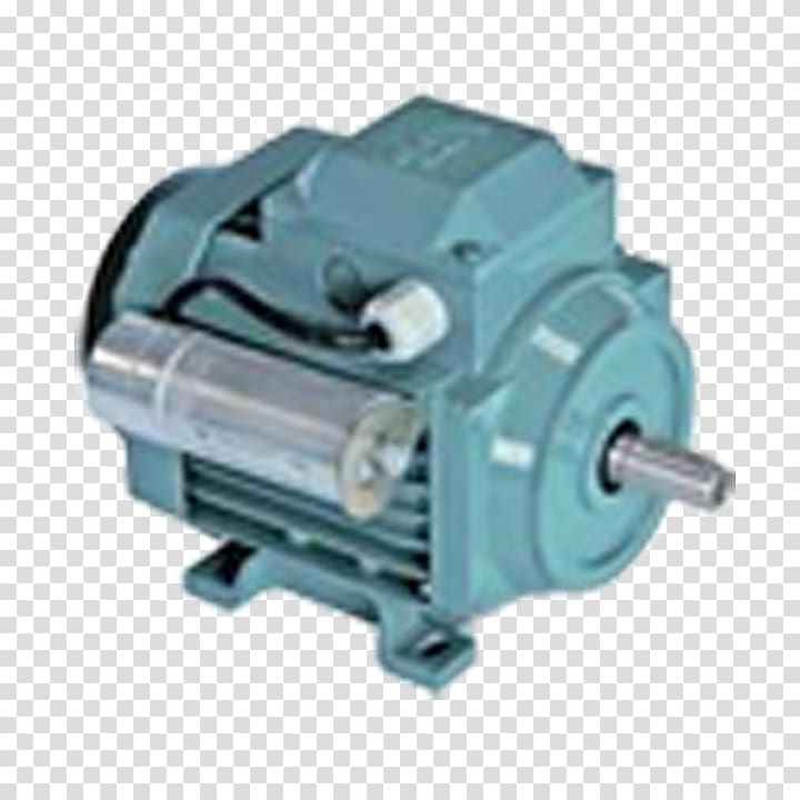 Electric motor Induction motor Single-phase electric power ABB Group AC motor, sic transparent background PNG clipart