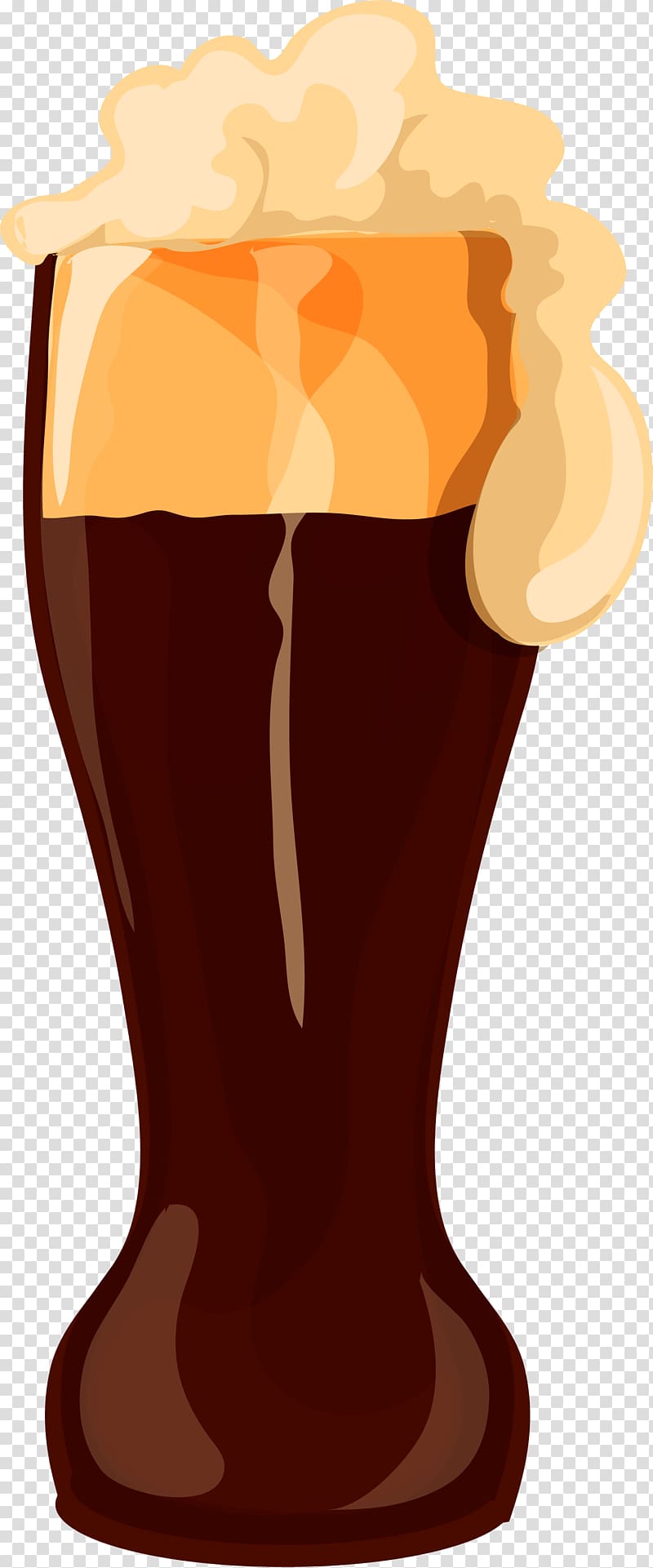 Beer Tankard, Hand drawn Brown beer glass transparent background PNG clipart