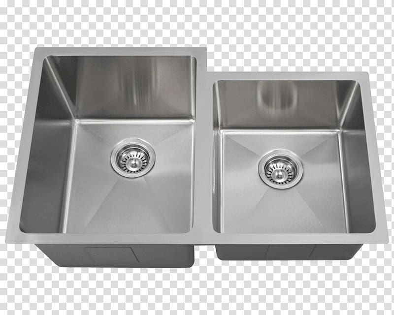Sink Brushed metal MR Direct Stainless steel Drain, sink transparent background PNG clipart