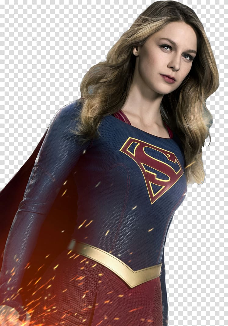 Melissa Benoist Supergirl, Season 2 Arrowverse Krypton, Super Girl transparent background PNG clipart