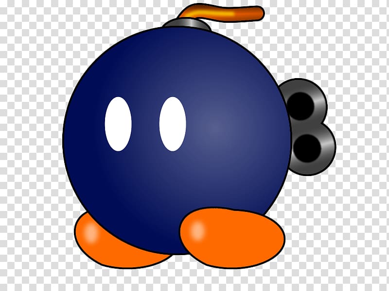 Smiley Bob-omb , smiley transparent background PNG clipart