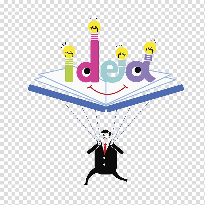 Idea Illustration, Alphabet man transparent background PNG clipart