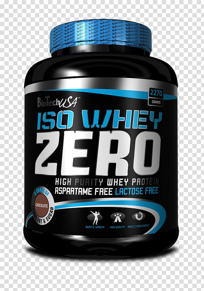 Dietary supplement BiotechUSA Isowhey Zero Lactose Free Flavor gr BiotechUSA Isowhey Zero Lactose Free Chocolate Flavor 2270 gr 2.27 Kg Whey protein, free whey transparent background PNG clipart