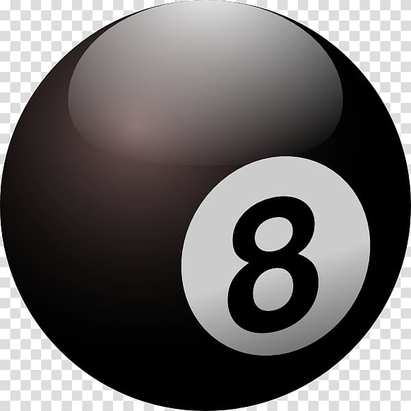 Magic 8-Ball 8 Ball Pool Eight-ball , Eight Ball transparent background PNG clipart