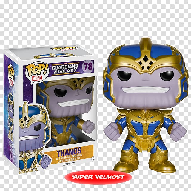 Thanos Funko Collector Action & Toy Figures Marvel Cinematic Universe, guardians of the galaxy transparent background PNG clipart