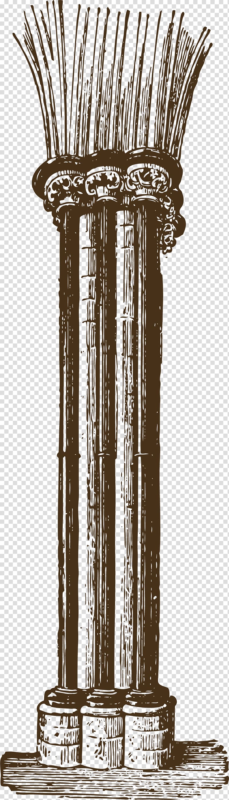 Column Pier, Composite wall column transparent background PNG clipart