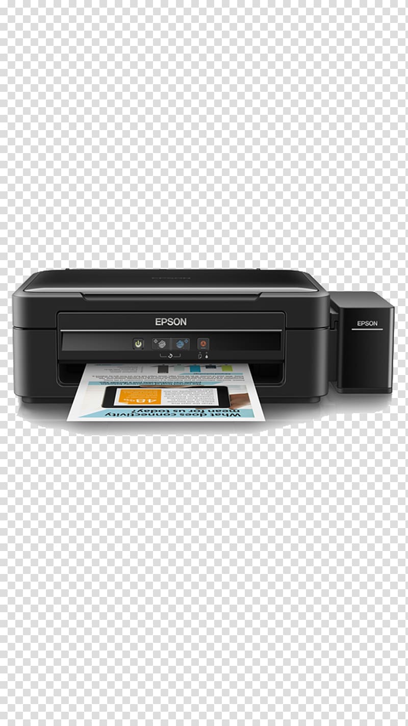 Multi-function printer Epson Hewlett-Packard Inkjet printing, Multifunction transparent background PNG clipart