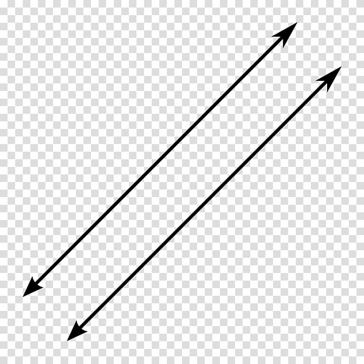 Parallel Line segment Intersection Triangle, line transparent background PNG clipart