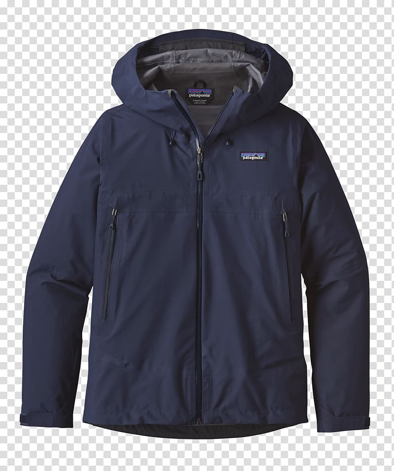 Patagonia Hoodie Jacket Coat, rain gear transparent background PNG clipart