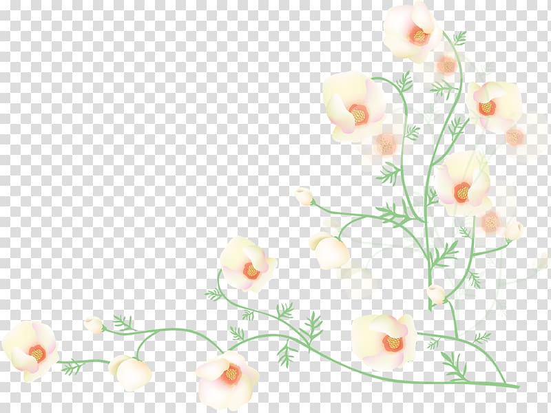 Flower Poppy Desktop , corner transparent background PNG clipart