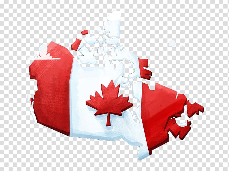 Canada flag and map art, Flag of Canada Maple leaf, Canadian flags terrain transparent background PNG clipart