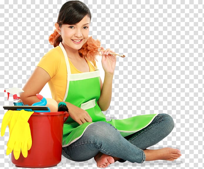 Maid service Cleaner Domestic worker Molly Maid, Cleaning Services transparent background PNG clipart