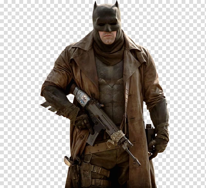 Batman Trench coat Leather jacket, ben affleck transparent background PNG clipart