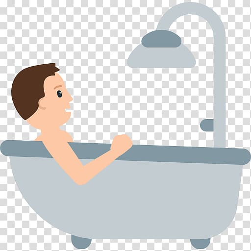 Emojipedia Bathtub Bathroom Emoji domain, Bath transparent background PNG clipart
