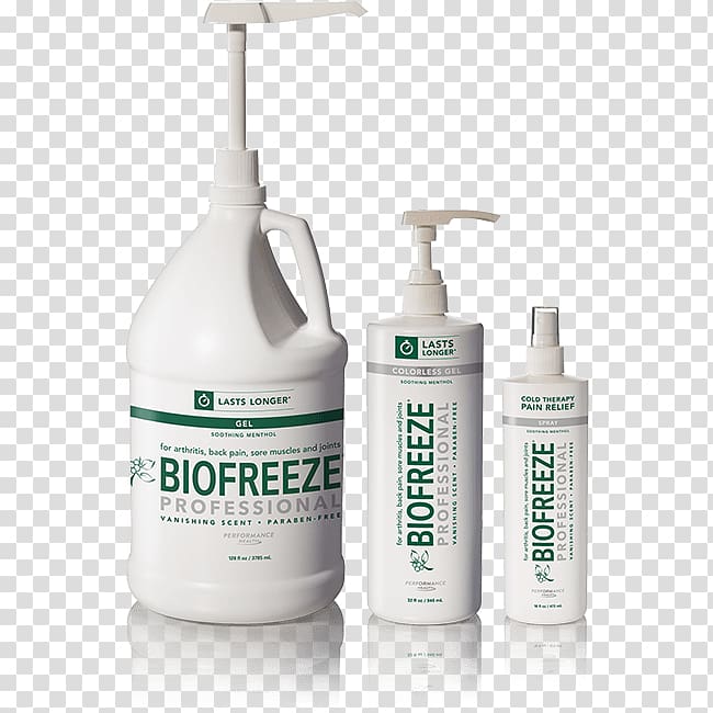 Biofreeze Analgesic Pain management Arthritic pain Therapy, analgesic transparent background PNG clipart