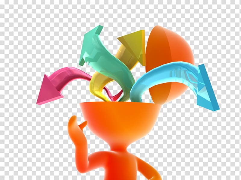 Doll 3D computer graphics Illustration, Orange Doll transparent background PNG clipart