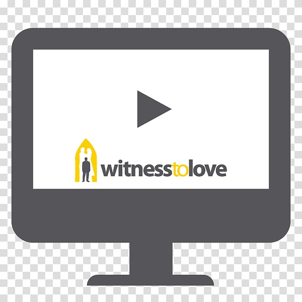Computer Monitors Logo Signage, witness of love transparent background PNG clipart