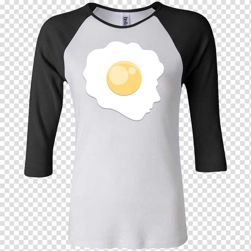 T-shirt Raglan sleeve Clothing, Eggs Benedict transparent background PNG clipart