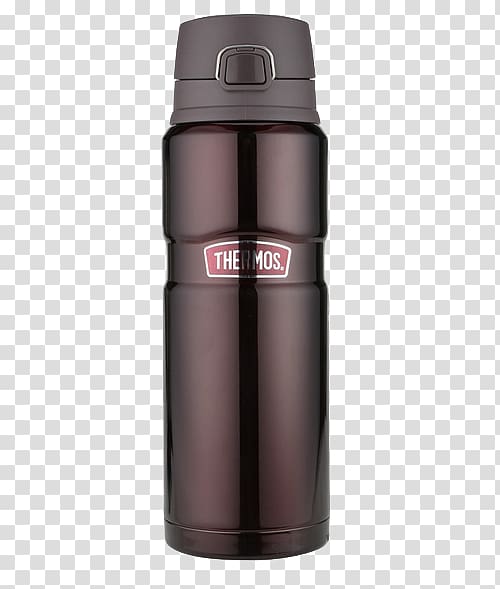 Vacuum flask Thermos L.L.C. Stainless steel Cup, Mug transparent background PNG clipart