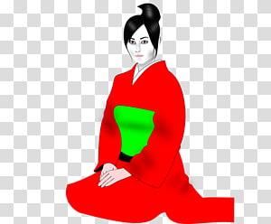 Woman Japan Kimono , woman transparent background PNG clipart thumbnail