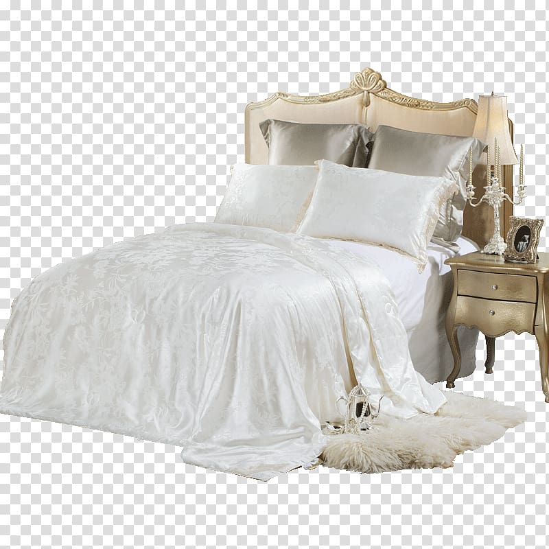 Bed frame Bed Sheets Bed skirt Bedding, bed transparent background PNG clipart