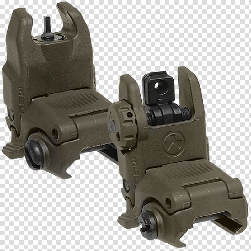 Magpul Industries Iron sights Rifle ArmaLite AR-10, Sights transparent background PNG clipart