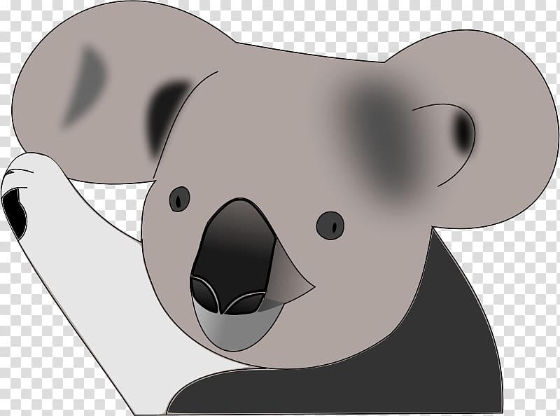Koala Giant panda , Happy Koala transparent background PNG clipart