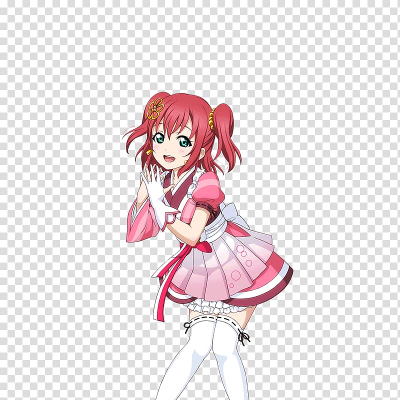 Love Live! School Idol Festival Aqours Love Live! Sunshine!! Anime Cosplay, ruby transparent background PNG clipart