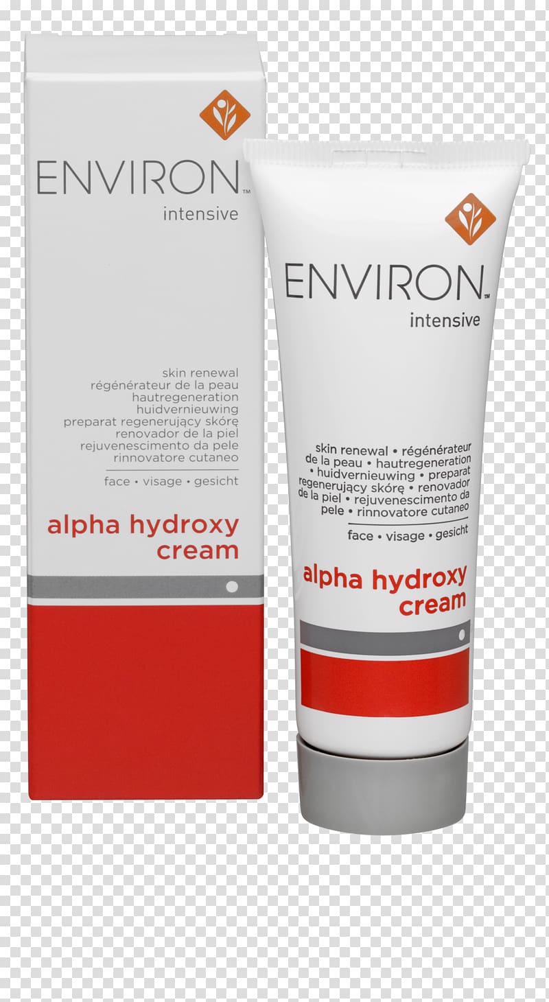 Alpha hydroxy acid Sunscreen Lotion Skin Cream, beauty cream transparent background PNG clipart