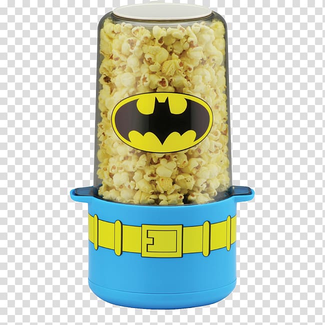 Batman Superman Captain America Wonder Woman Popcorn Makers, Popcorn Maker transparent background PNG clipart