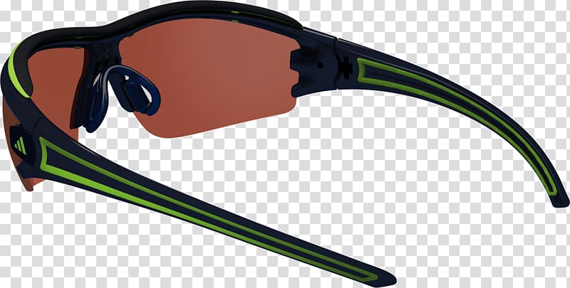 Goggles Sunglasses Adidas Evil Eye Halfrim Pro, Sunglasses transparent background PNG clipart