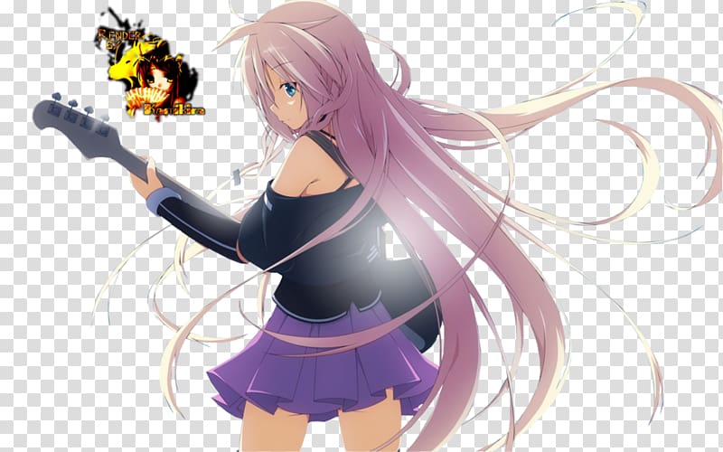 Anime music video Vocaloid Anime music video Megurine Luka, Anime transparent background PNG clipart