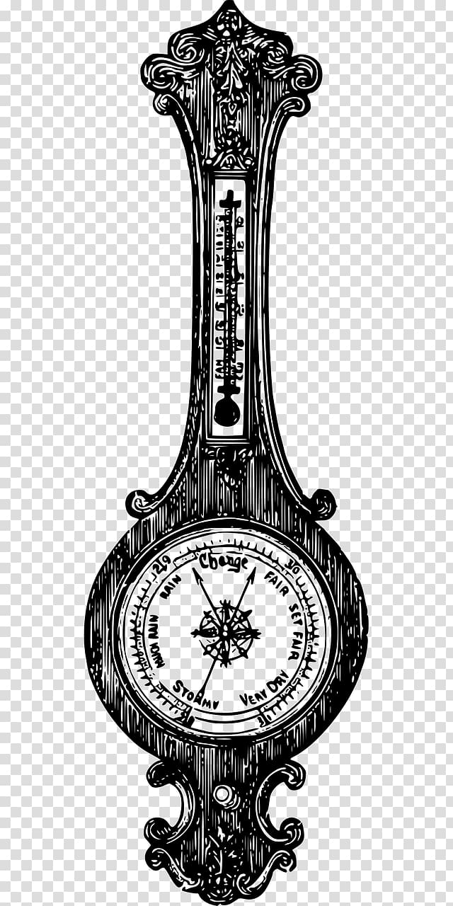 Barometer Meteorology Atmospheric pressure Gauge, barometer transparent background PNG clipart